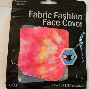 Fabric Fashion Face Cover Set of 4 Pink